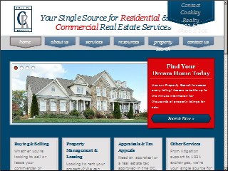 Web site www.coakleyrealty.com, Rory S Coakley Realty Inc