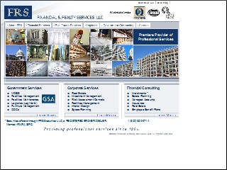 Web site www.frsllc.com, Financial & Realty Services