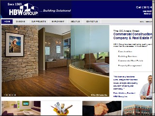 Web site www.hbwgroup.com, HBW Construction