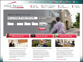 Web site www.jobinrealty.com, Jobin Realty