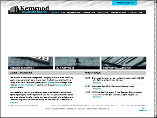 Web site www.kenwoodmgt.com, Kenwood Management Co