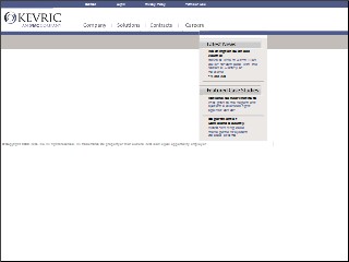 Web site www.kevric.com, Kevric Co