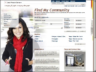 Web site www.lincolnapts.com, The Gateway Apartments
