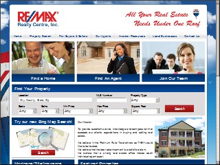 Web site www.realty-md.com, Re/Max Realty Ctr