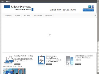 Web site www.scheerpartners.com, Scheer Partners