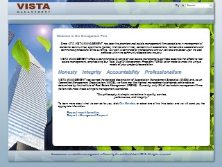 Web site www.vistacares.com, Vista Management Co